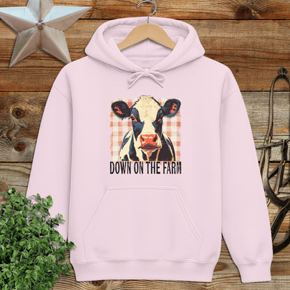 On the Farm Cow Hoodie
