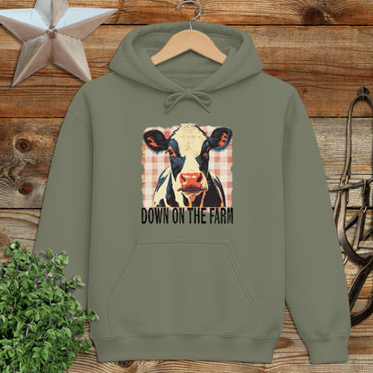On the Farm Cow Hoodie
