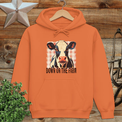 On the Farm Cow Hoodie