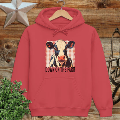 On the Farm Cow Hoodie