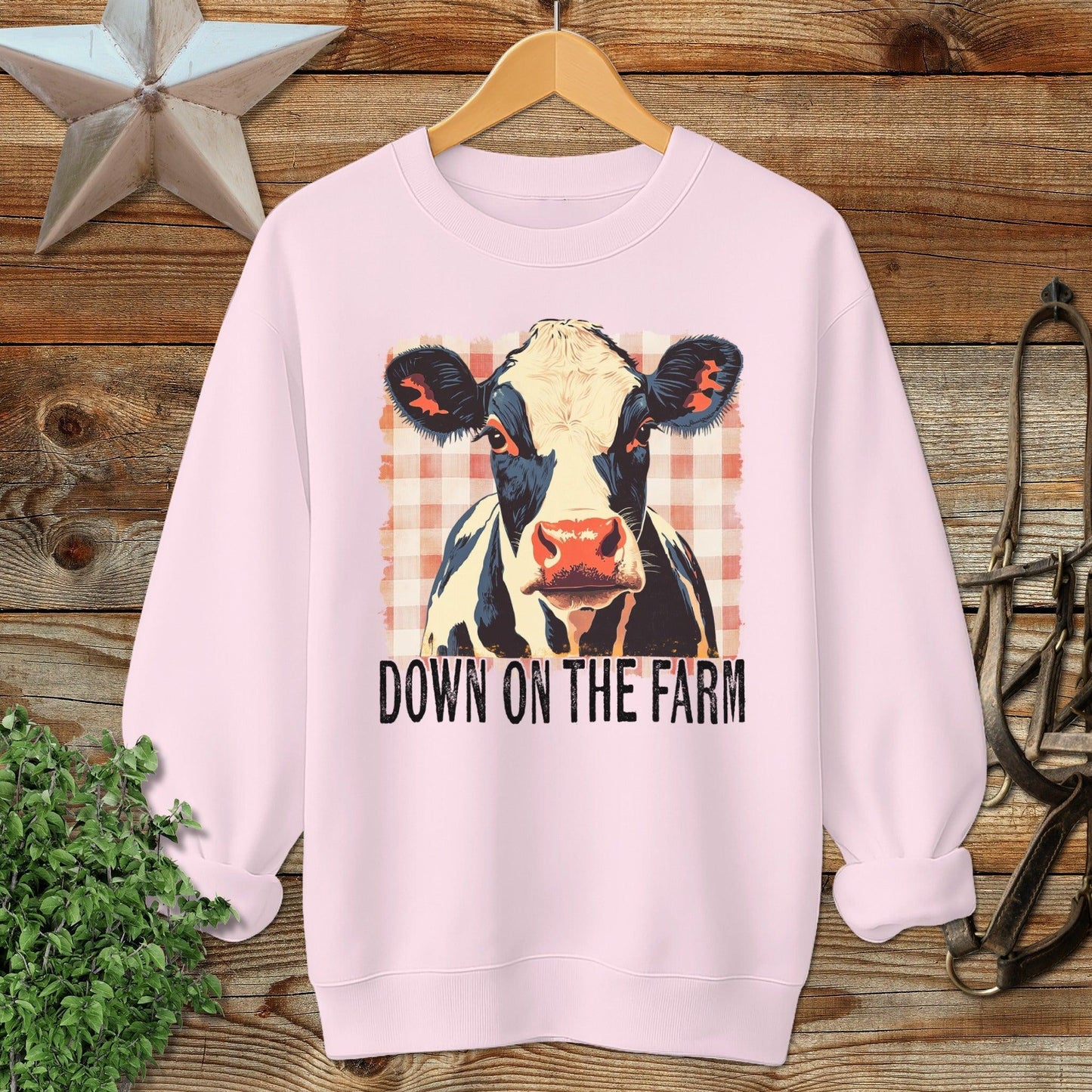 On the Farm Cow Sweatshirt