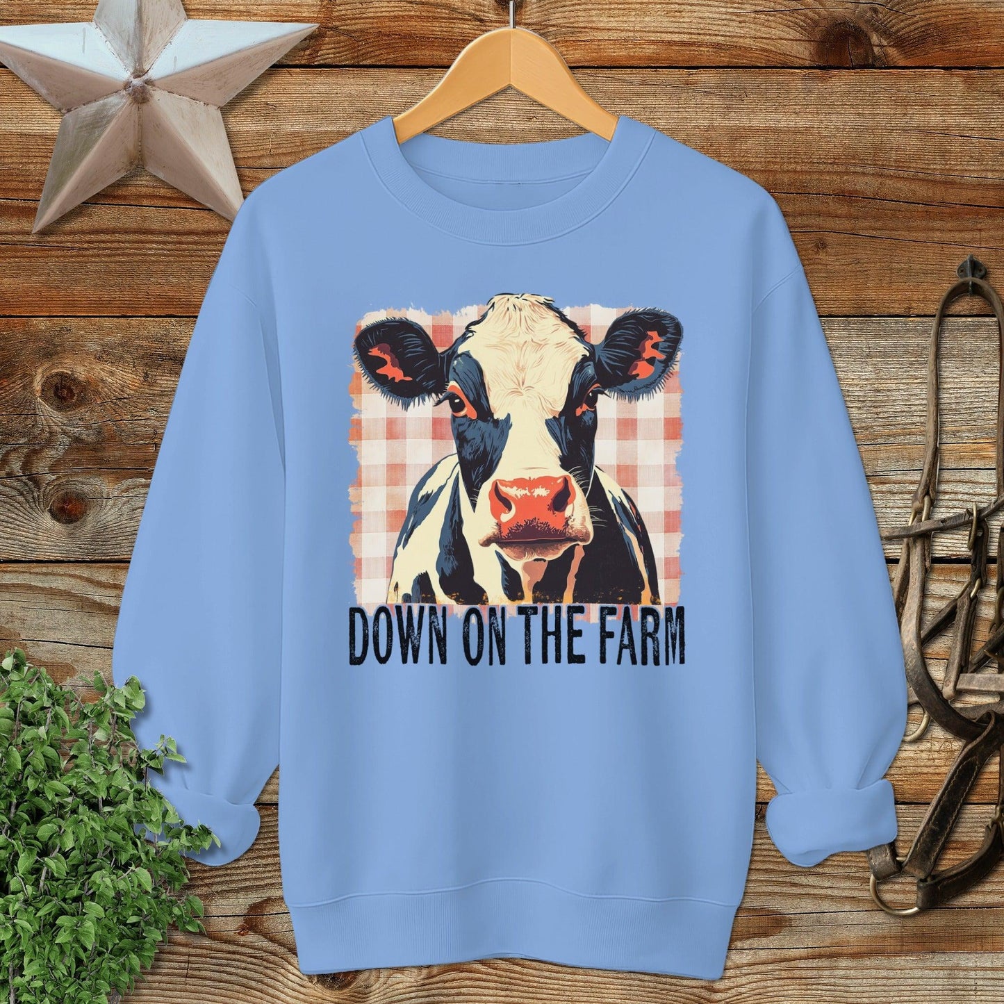 On the Farm Cow Sweatshirt