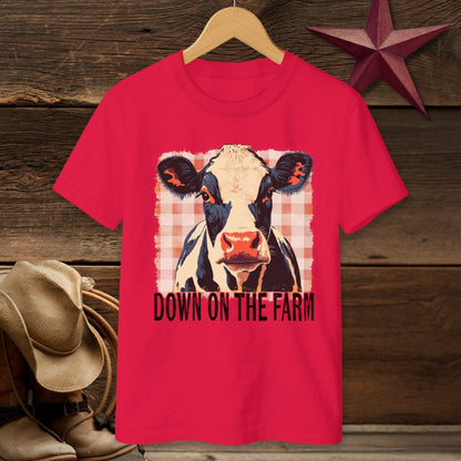 On the Farm Cow T-Shirt (Youth)