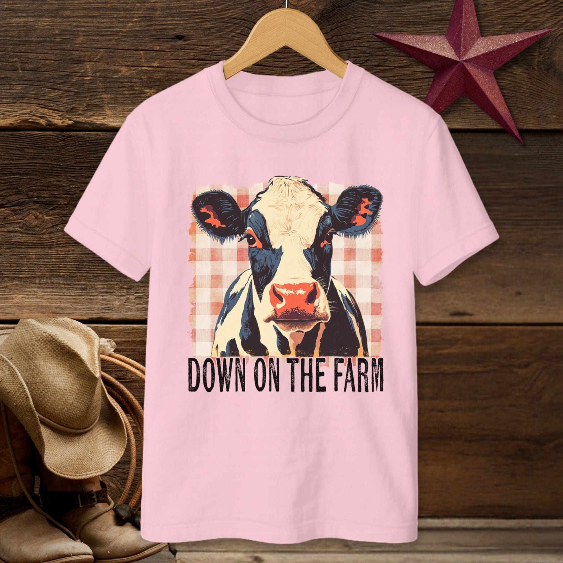 On the Farm Cow T-Shirt (Youth)