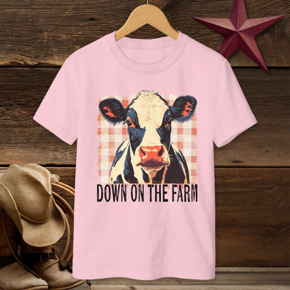 On the Farm Cow T-Shirt (Youth)