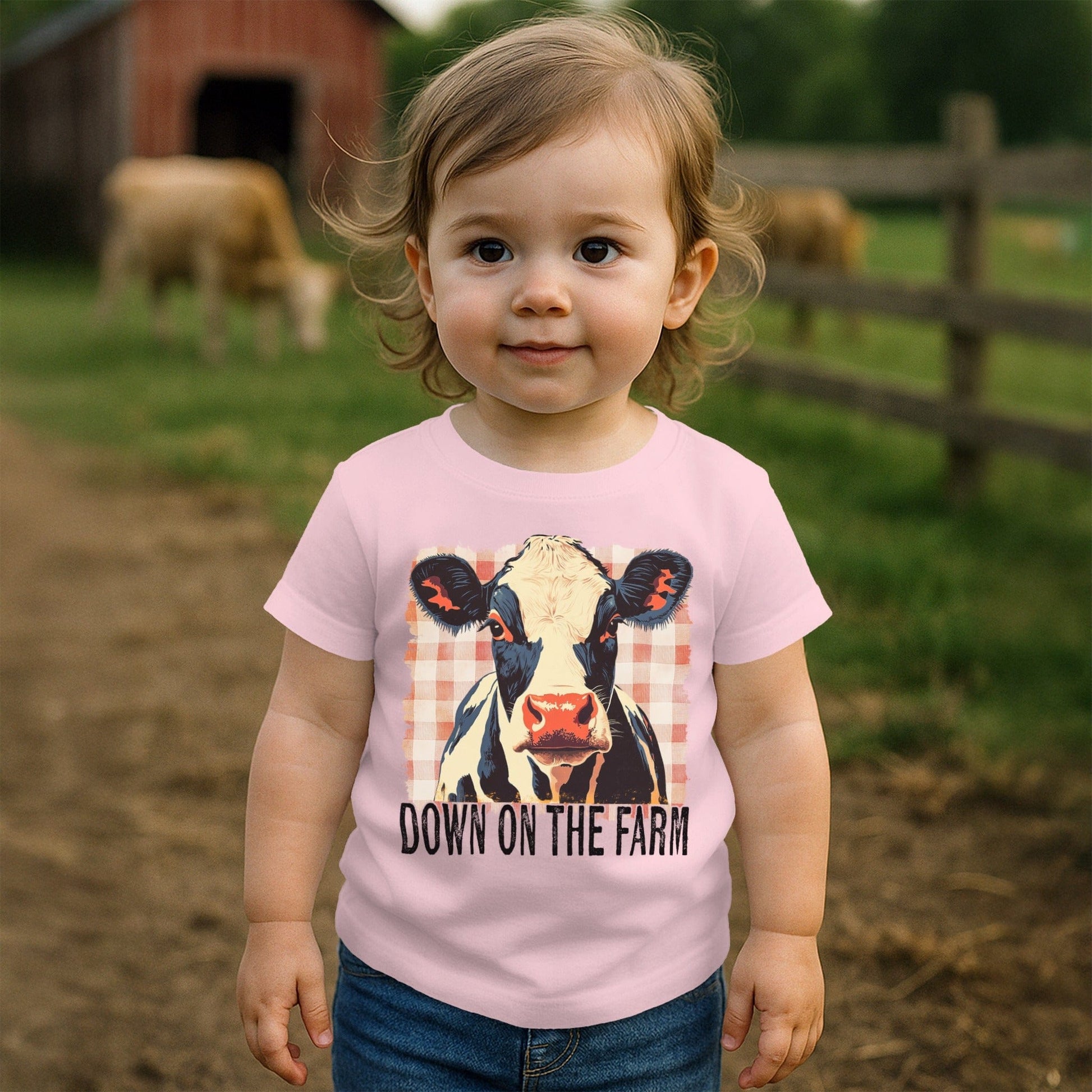 On the Farm Cow T-shirt (Toddler)