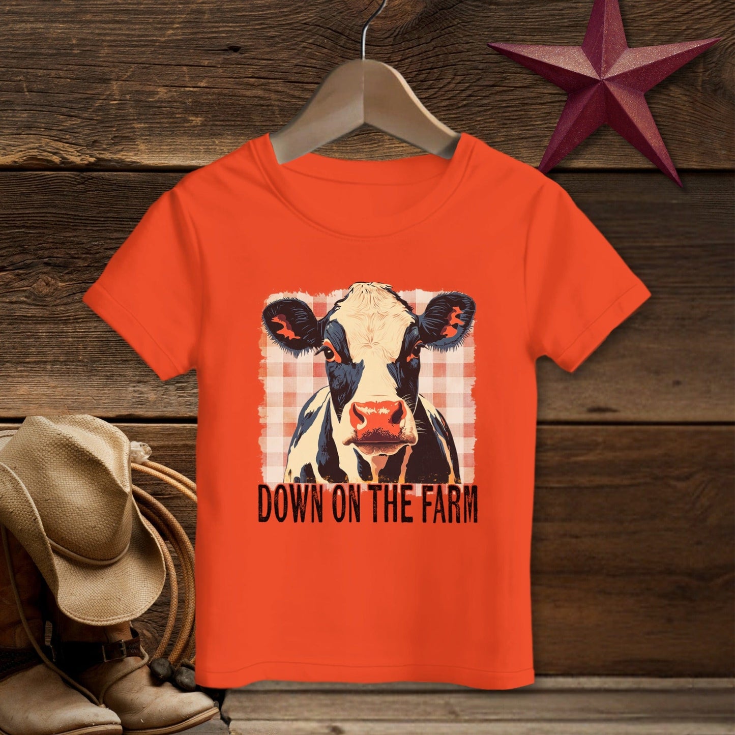 On the Farm Cow T-shirt (Toddler)