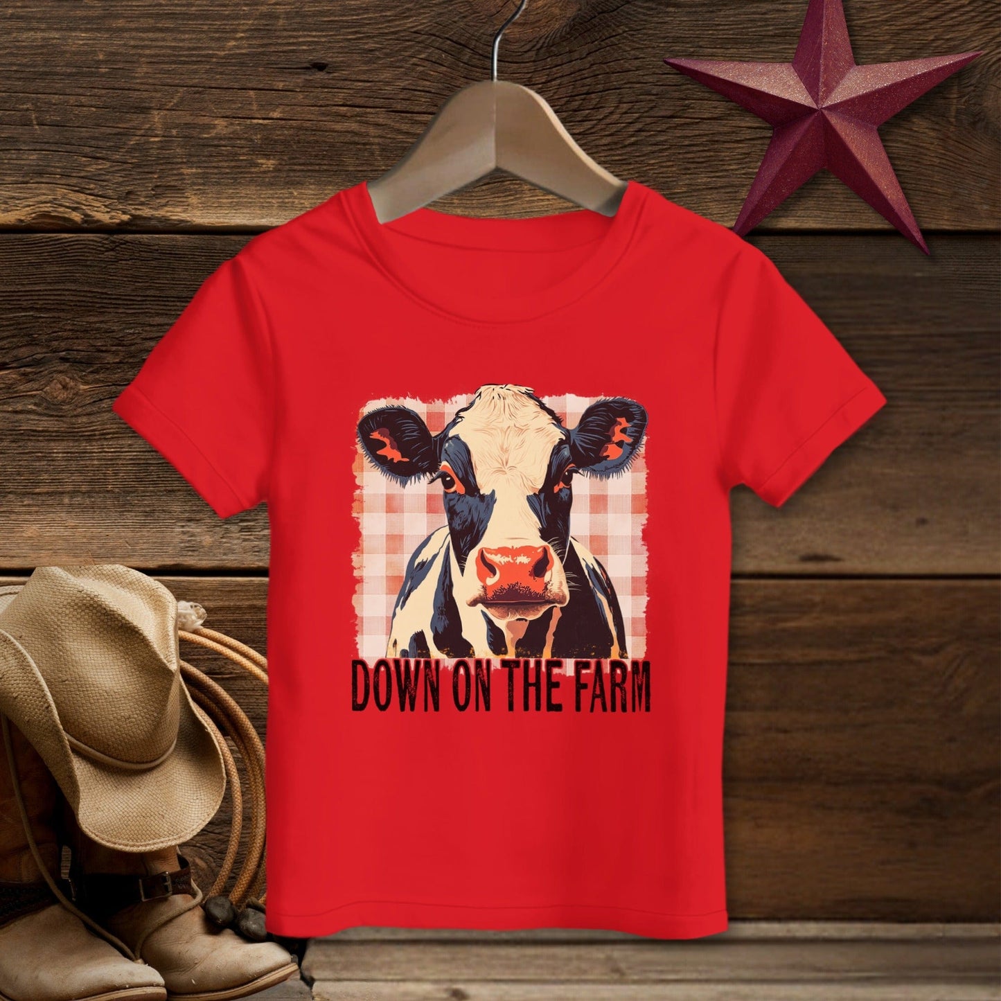 On the Farm Cow T-shirt (Toddler)