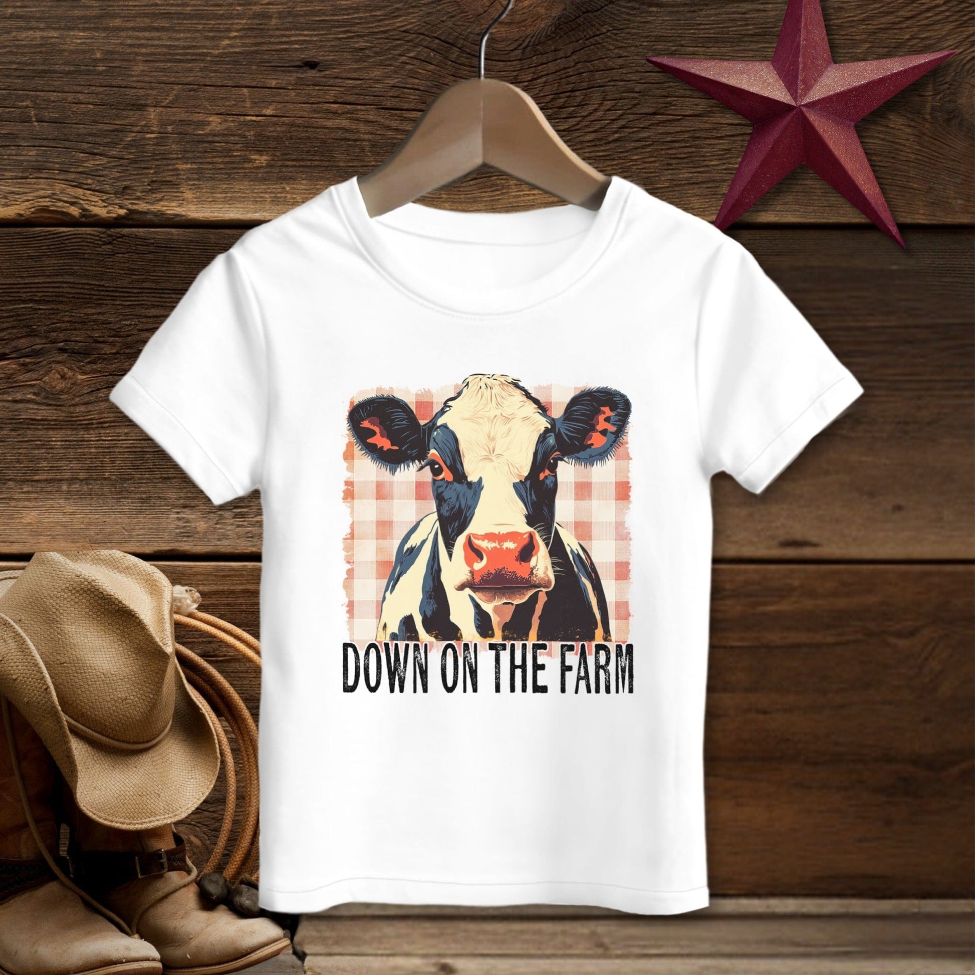 On the Farm Cow T-Shirt (Toddler)