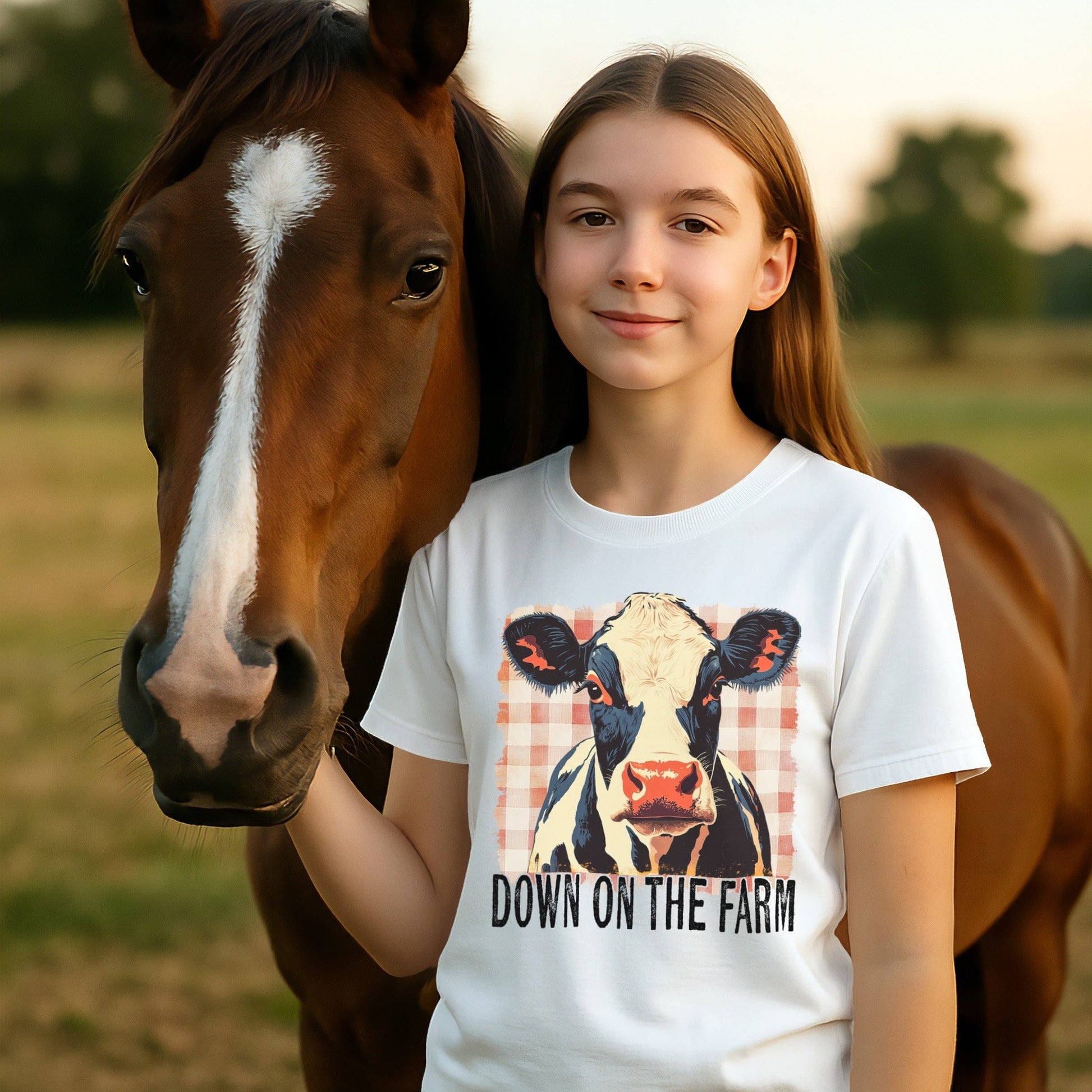 On the Farm Cow T-shirt (Youth)