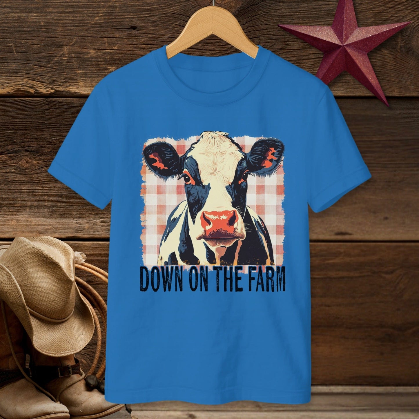 On the Farm Cow T-shirt (Youth)