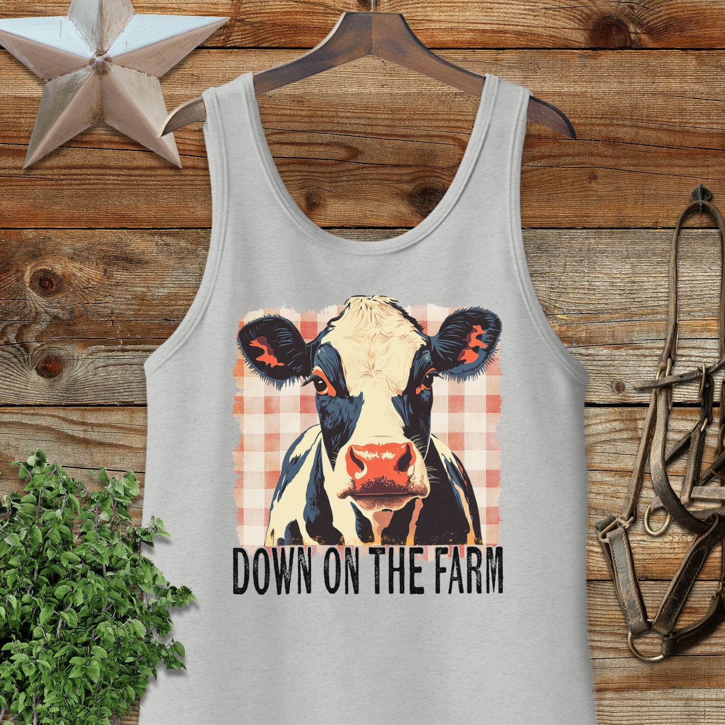 On the Farm Cow Tank Top