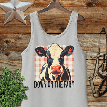 On the Farm Cow Tank Top