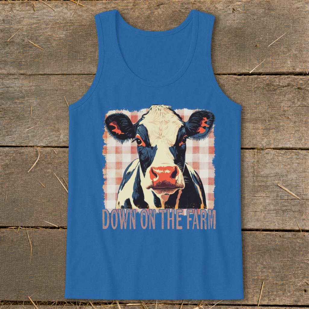 On the Farm Cow Tank Top