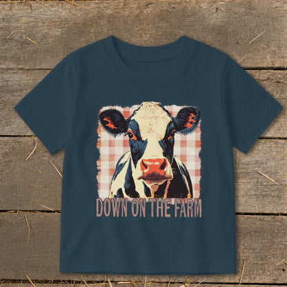 On the Farm Cow Toddler Tee