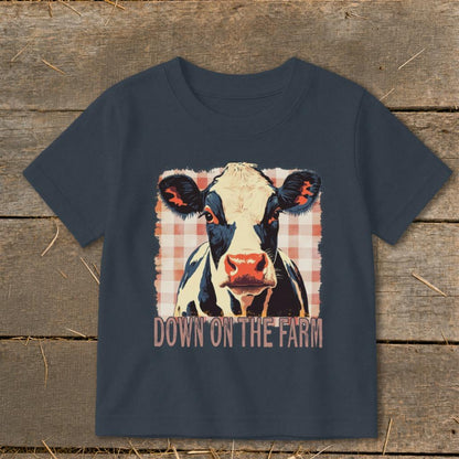 On the Farm Cow Toddler Tee