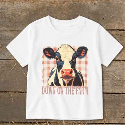 On the Farm Cow Toddler Tee