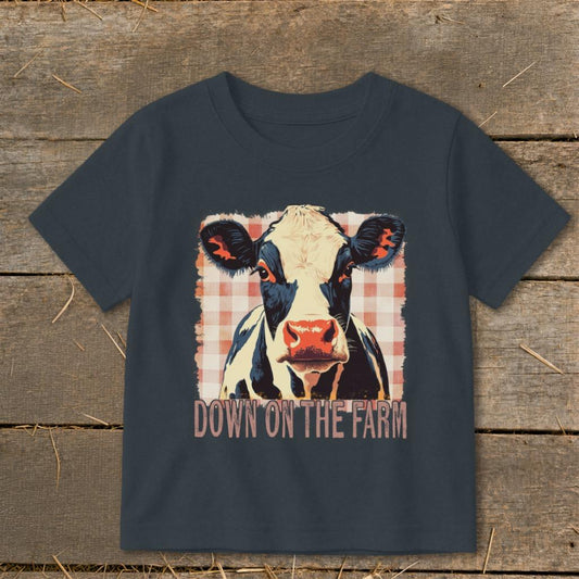 On the Farm Cow Toddler Tee