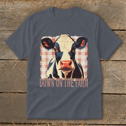 On the Farm Cow Youth Tee