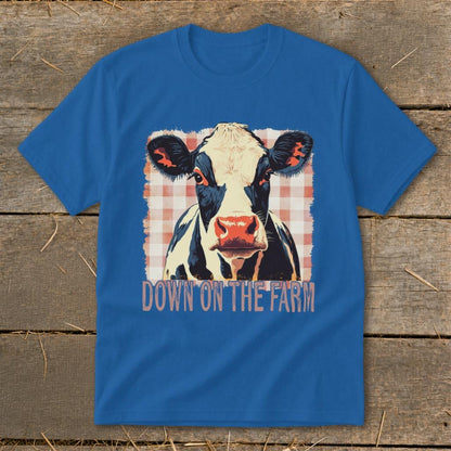 On the Farm Cow Youth Tee