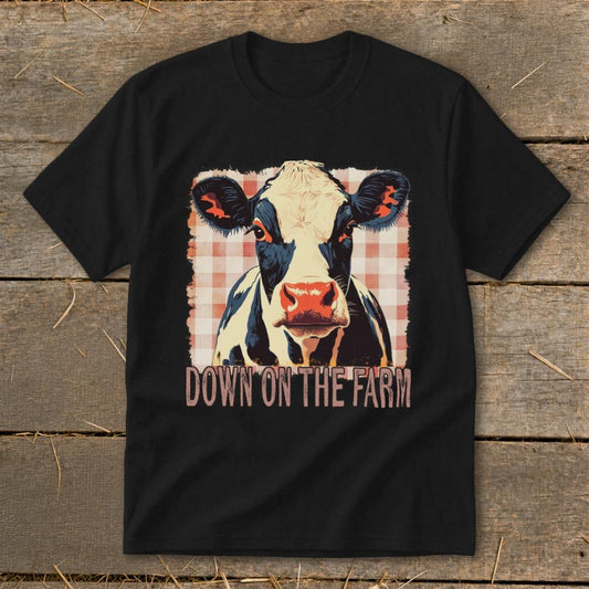 On the Farm Cow Youth Tee