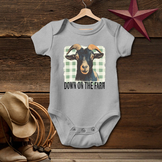 On the Farm Goat Bodysuit (Baby)