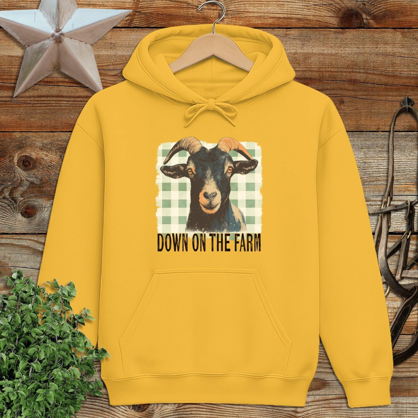 On the Farm Goat Hoodie