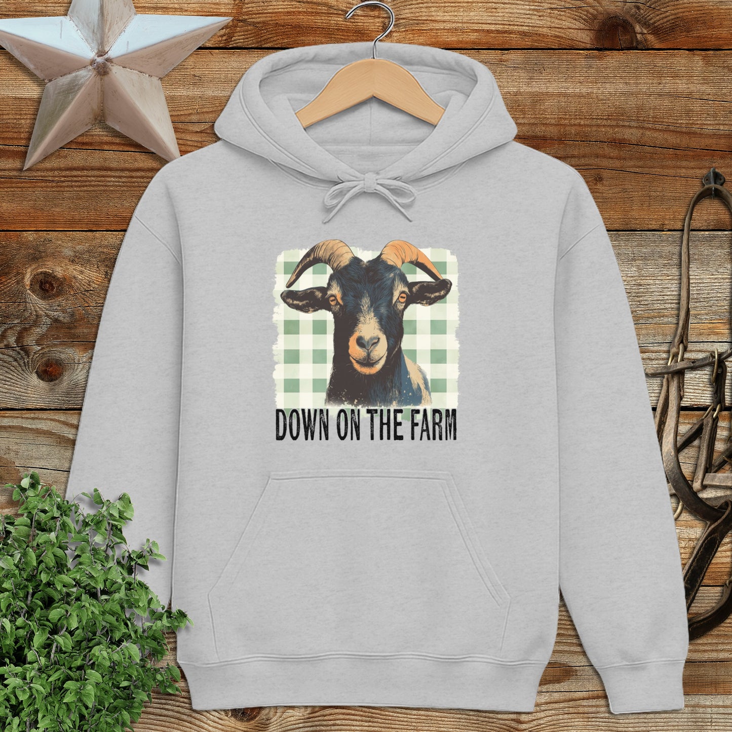 On the Farm Goat Hoodie