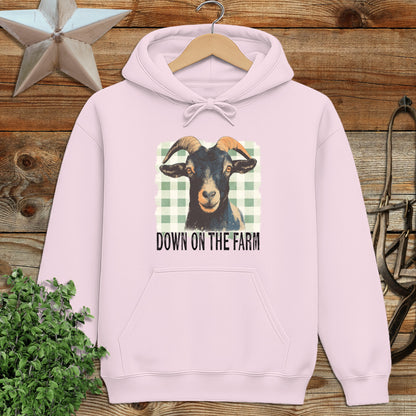 On the Farm Goat Hoodie