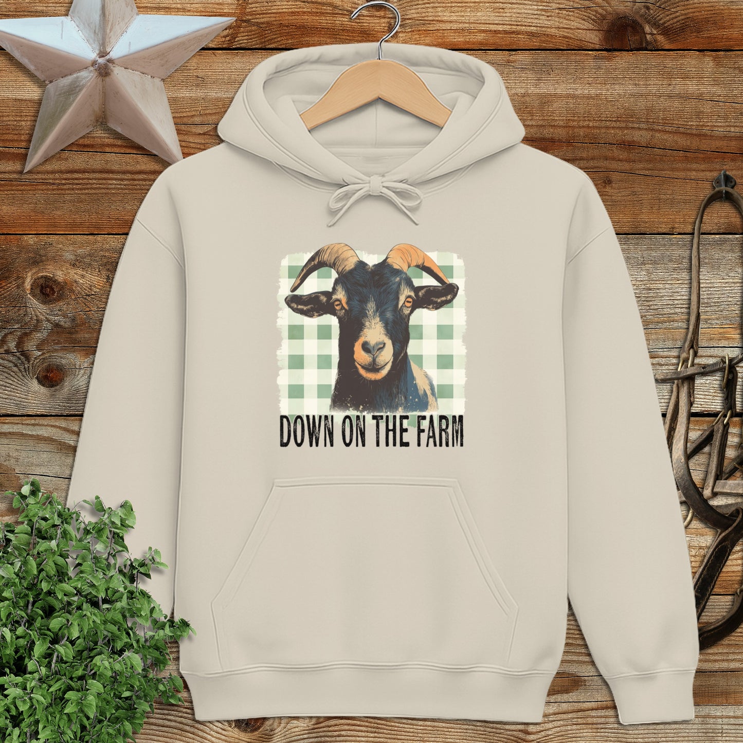 On the Farm Goat Hoodie