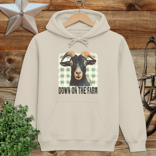 On the Farm Goat Hoodie