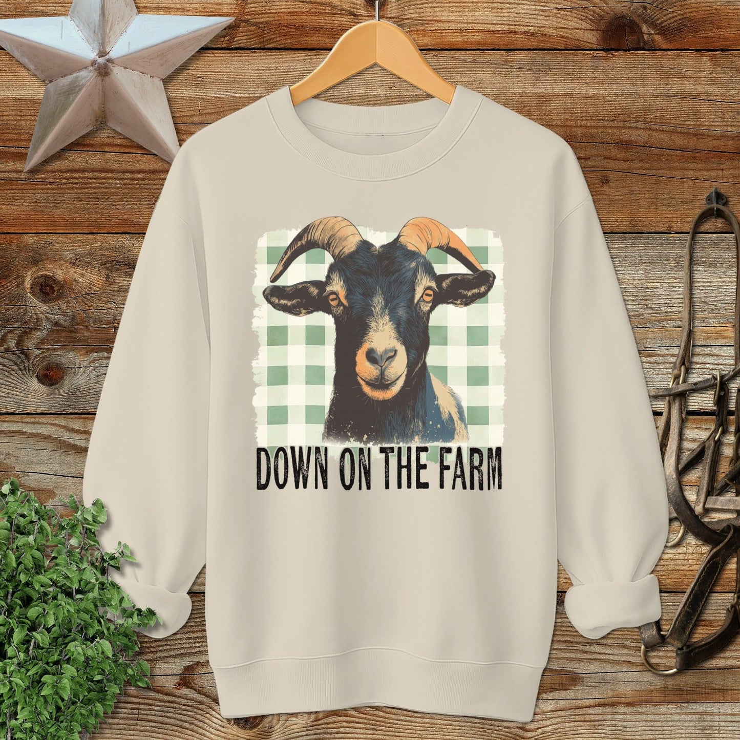 On the Farm Goat Sweatshirt