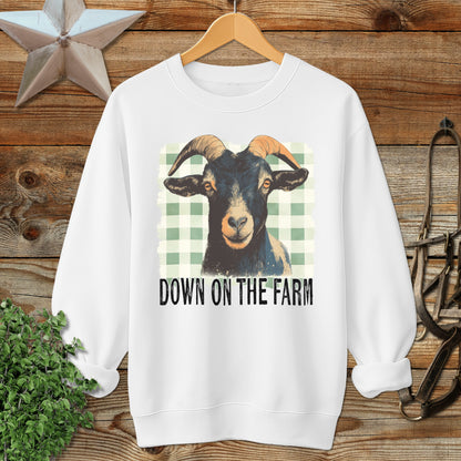 On the Farm Goat Sweatshirt