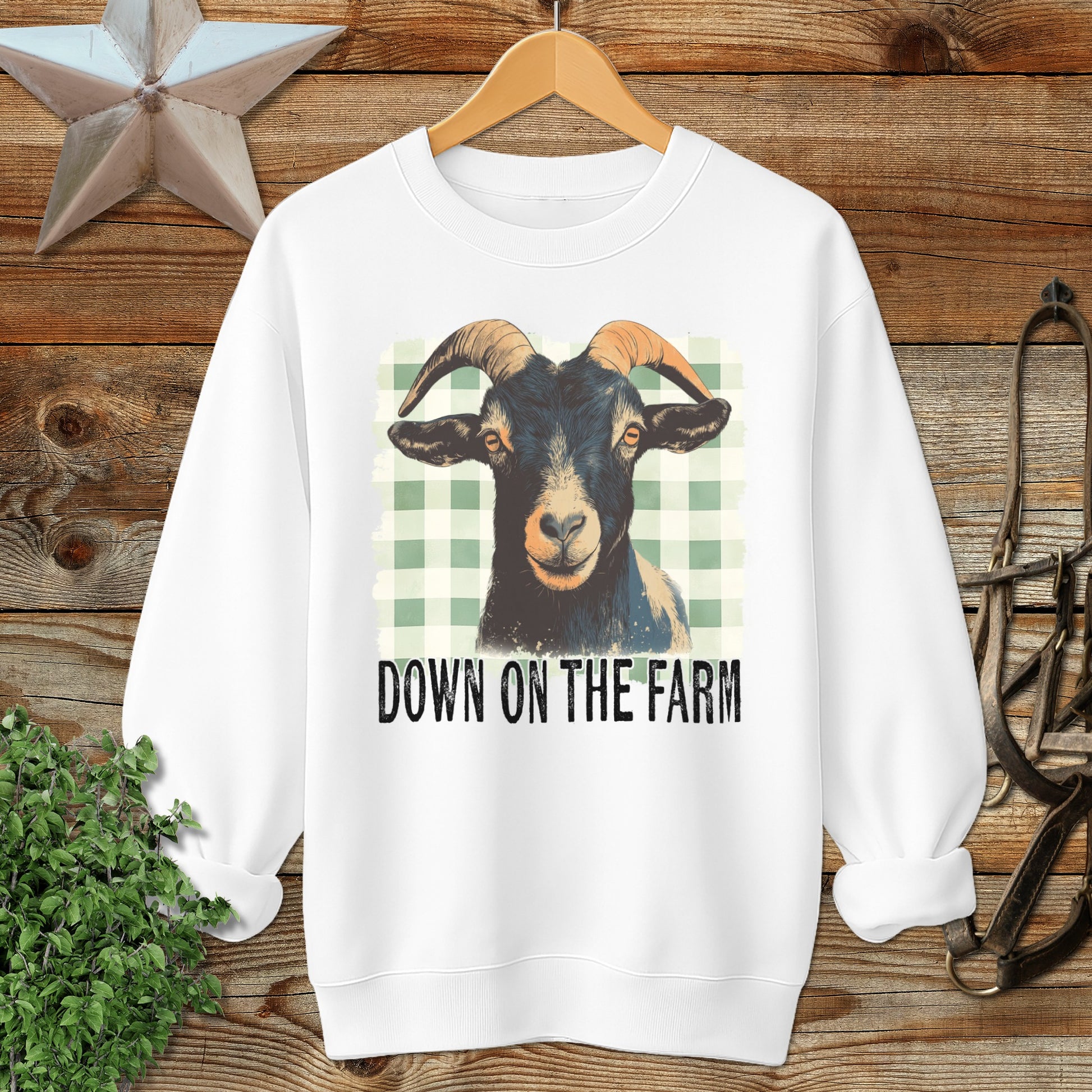 On the Farm Goat Sweatshirt