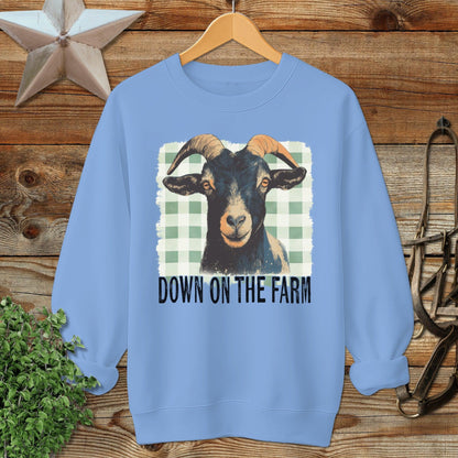 On the Farm Goat Sweatshirt
