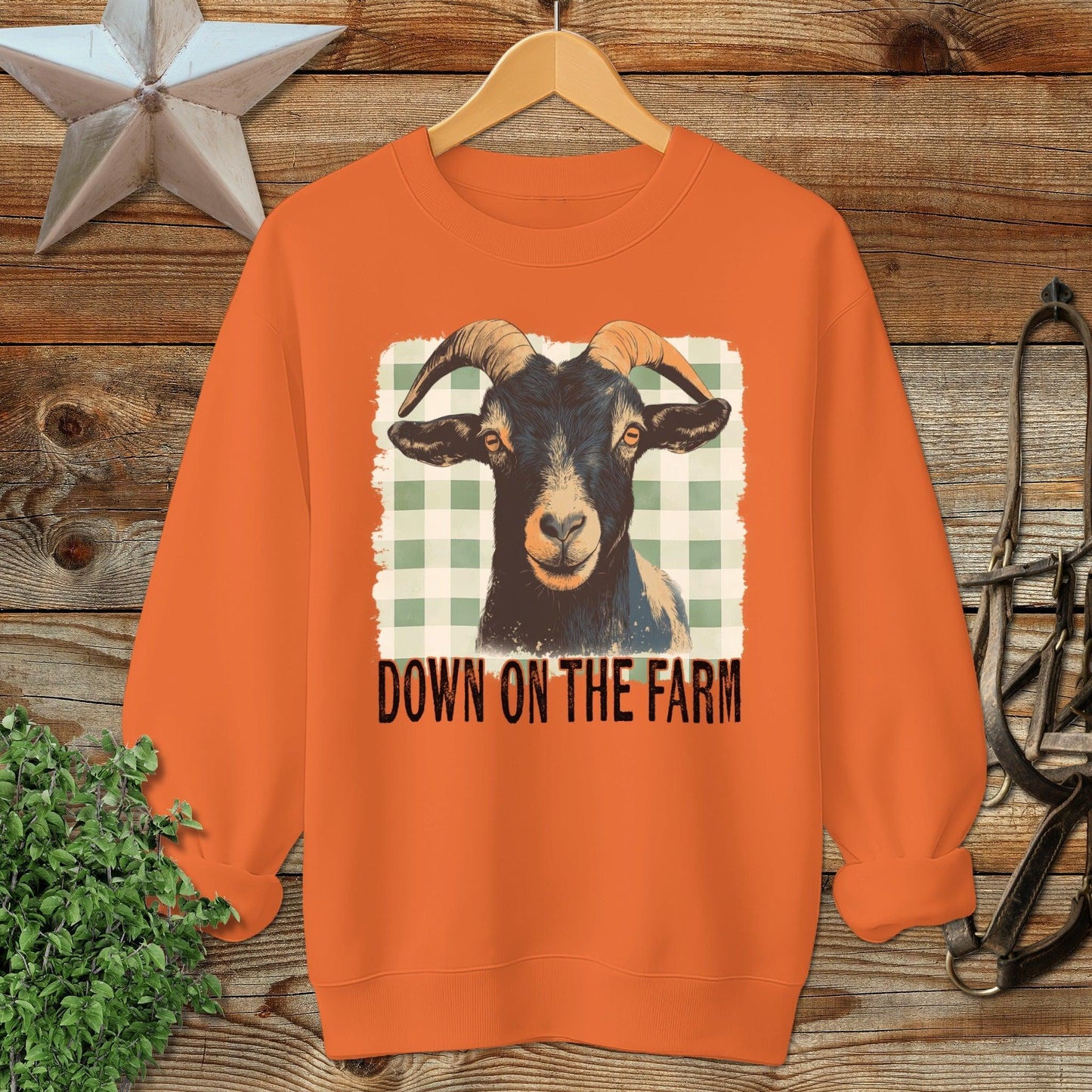 On the Farm Goat Sweatshirt