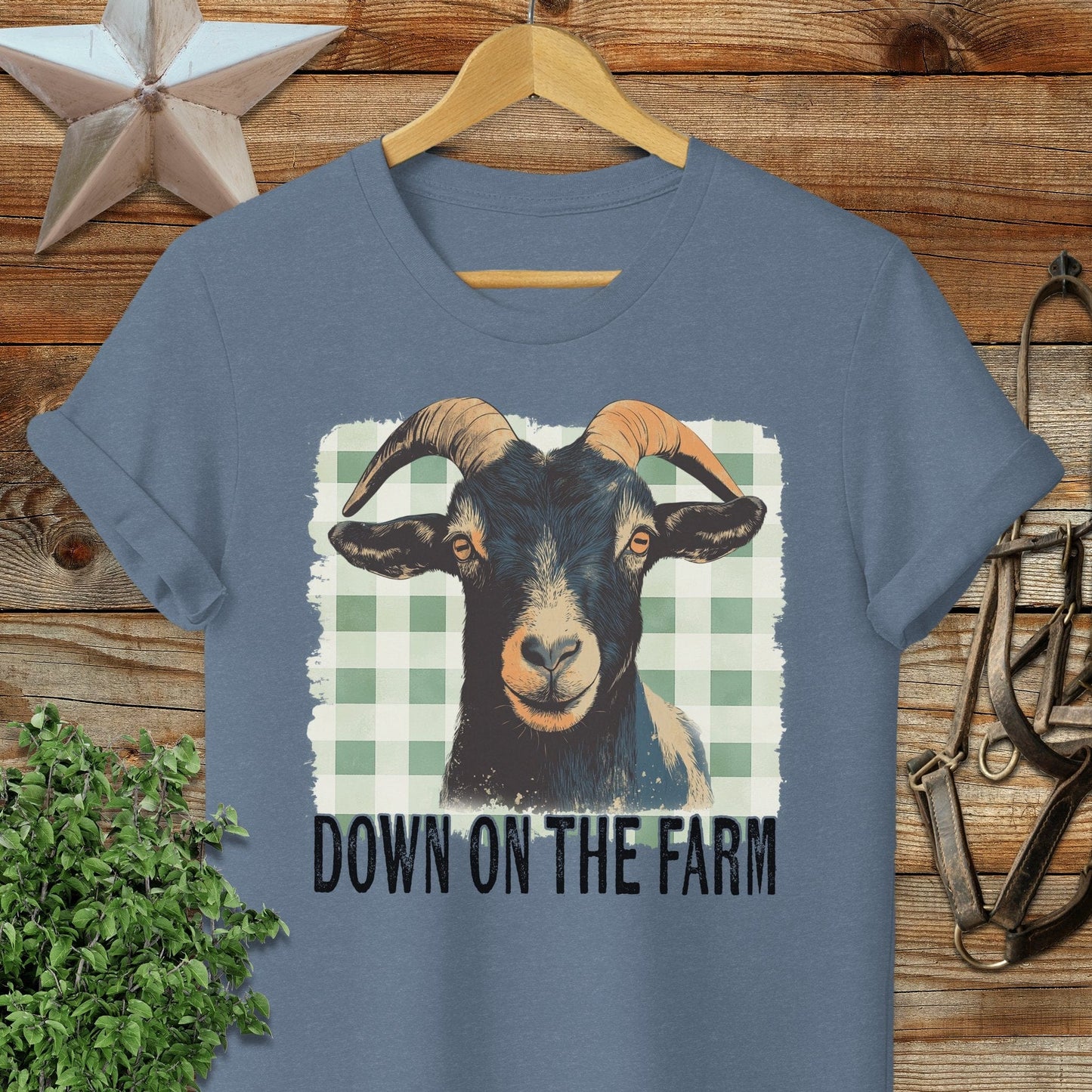 On the Farm Goat T-shirt
