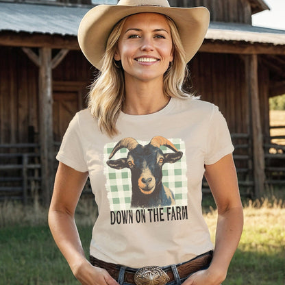 On the Farm Goat T-shirt