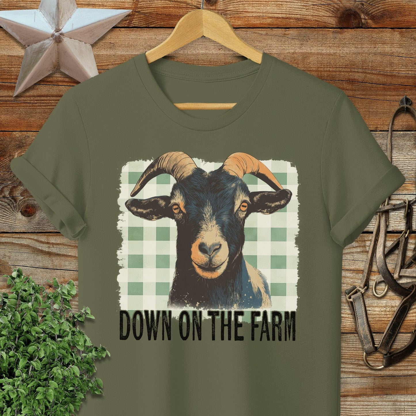 On the Farm Goat T-shirt