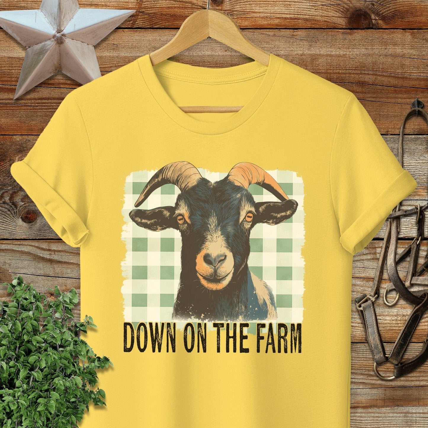 On the Farm Goat T-shirt