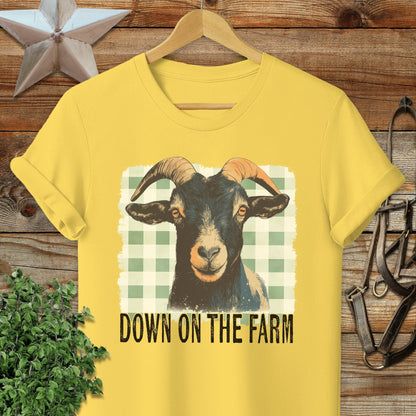 On the Farm Goat T-shirt
