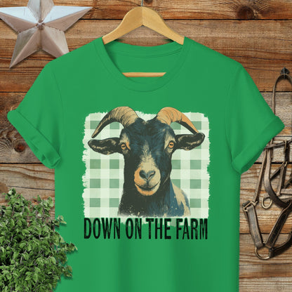 On the Farm Goat T-shirt
