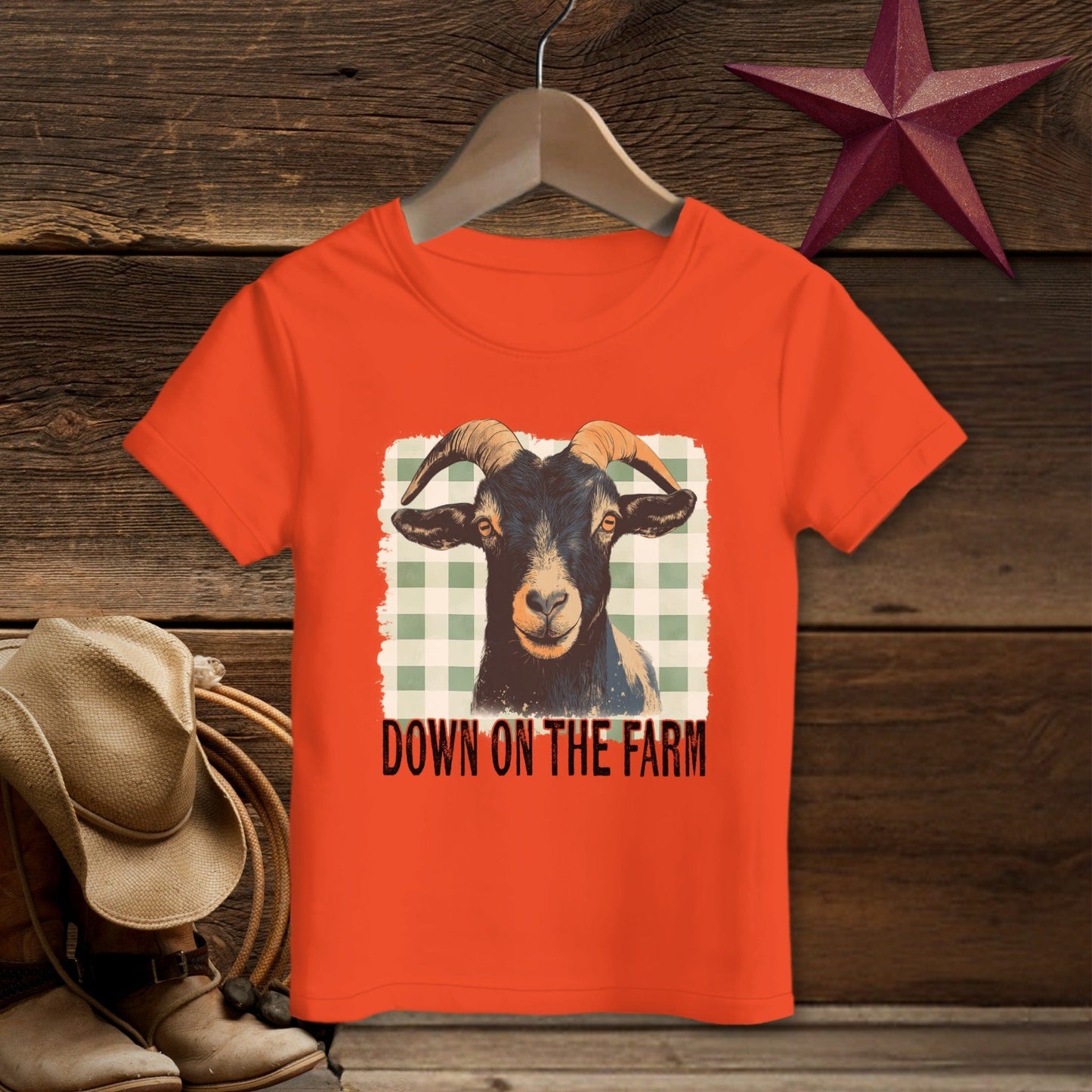 On the Farm Goat T-shirt (Toddler)