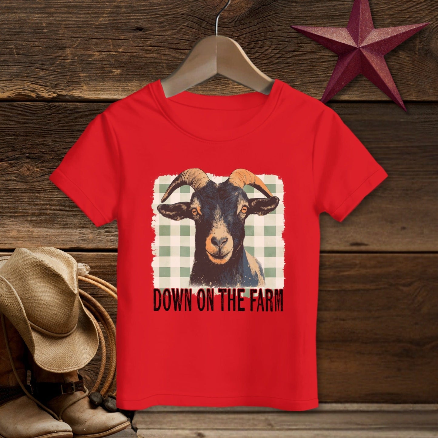 On the Farm Goat T-shirt (Toddler)