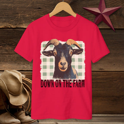 On the Farm Goat T-shirt (Youth)