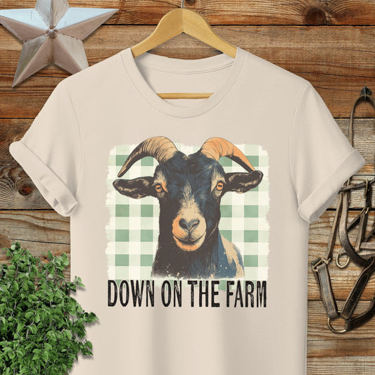 On the Farm Goat T-shirt