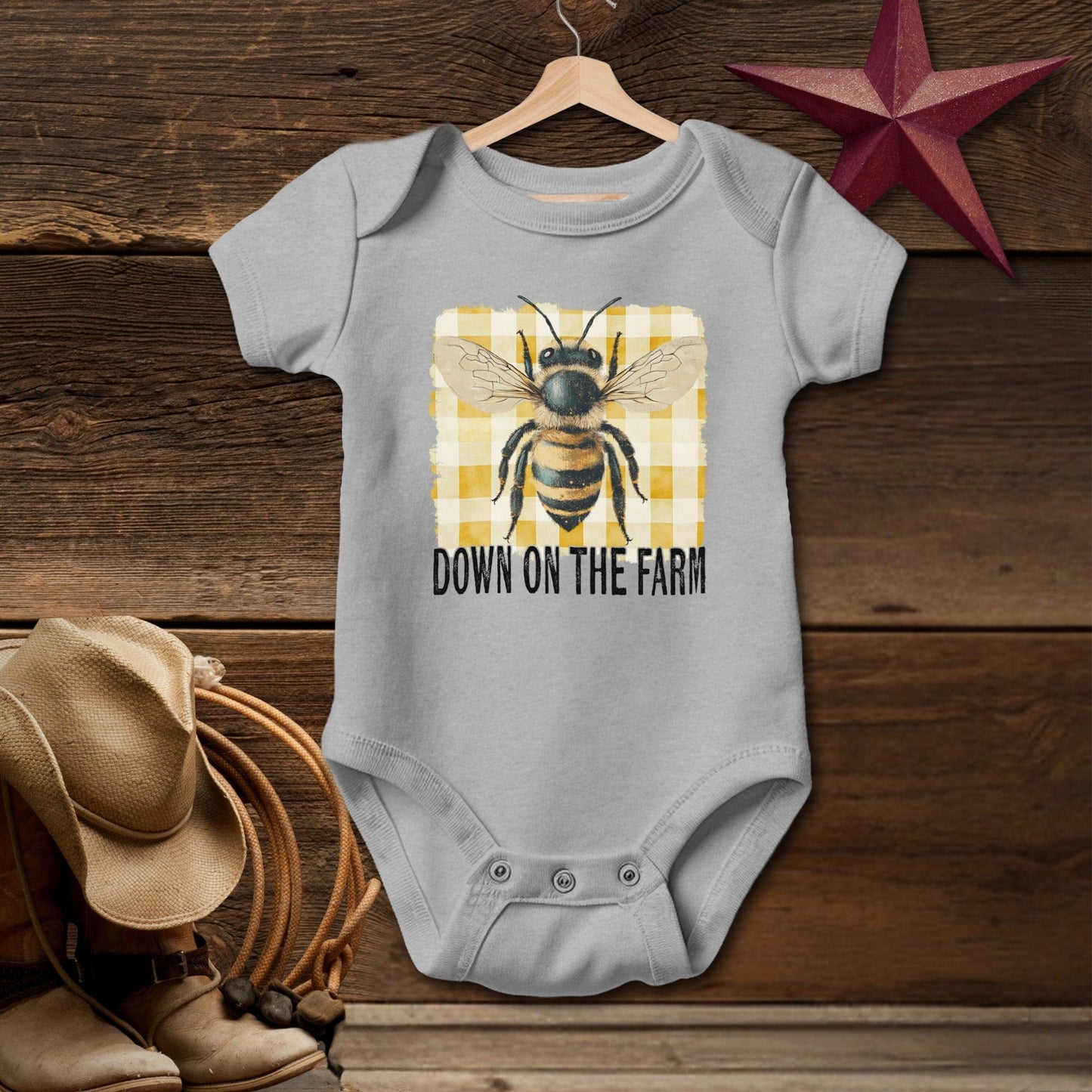 On the Farm Honeybee Bodysuit (Baby)