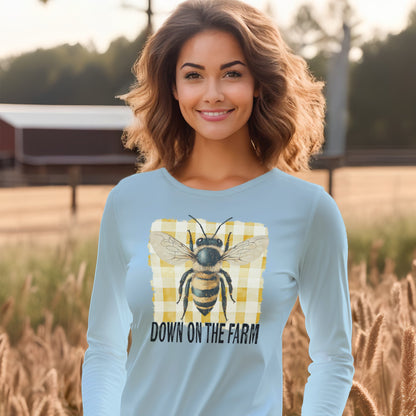 On the Farm Honeybee Long Sleeve Tee