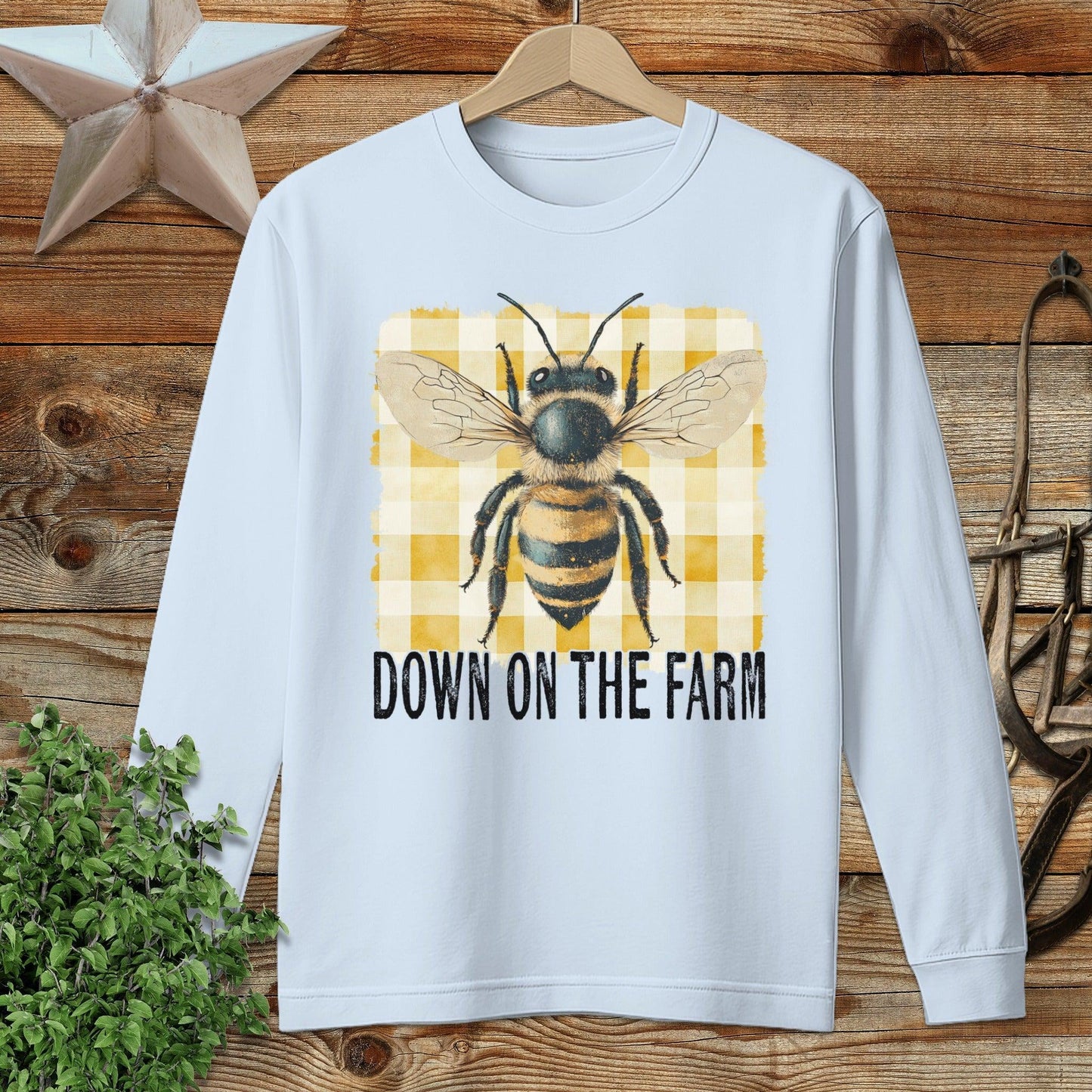 On the Farm Honeybee Long Sleeve Tee