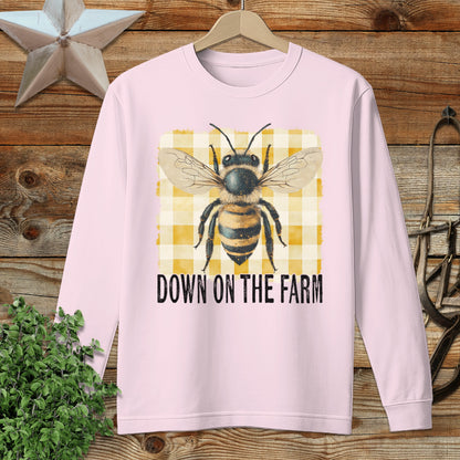 On the Farm Honeybee Long Sleeve Tee